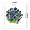 Flower - 9CT Partial Beaded Cross Stitch Kit(22x22cm)
