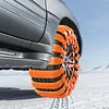 10 Pack Emergency Snow Tyre Chains for Trucks SUVs Reusable Winter Safety Chains