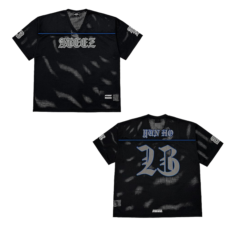 2025 ATEEZ In Your Fantasy World Tour North America Football Uniform
