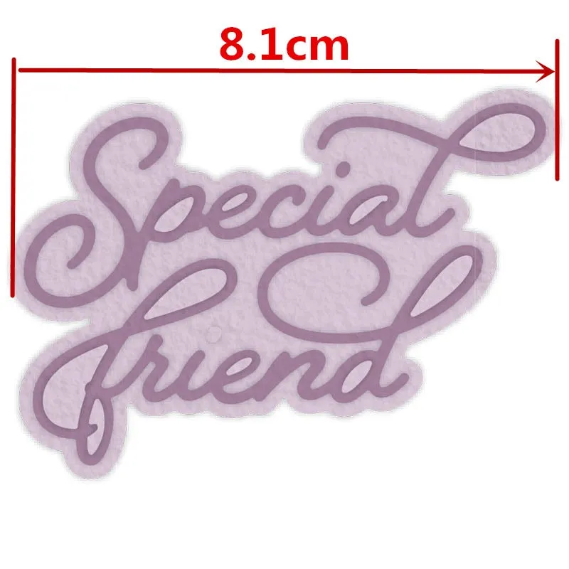 Warm Phrases Greetings Metal Cutting Dies Best Wishes Phrases Die Cuts For DIY Card Making New 2019 Embossed Crafts Cards