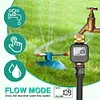 Digital Water Flow Meter IPX5 Waterproof Brass Inlet Outlet Flow Rate Test Meter