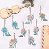 8pcs/set DIY Diamond Painting Special Shape Double Sided Diamond Art Ornaments Keychain Kit