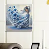 Belle jupe fille-ronde drill diamond painting-40*40cm
