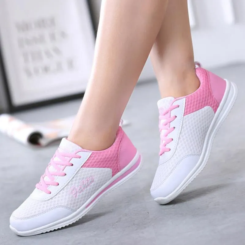 Qengg Women Fashion Sneakers Slip On Women's Sneakers Outdoor Sneakers For Women Plus Size Zapatillas Mujer Ladies Vulcanize Shoes