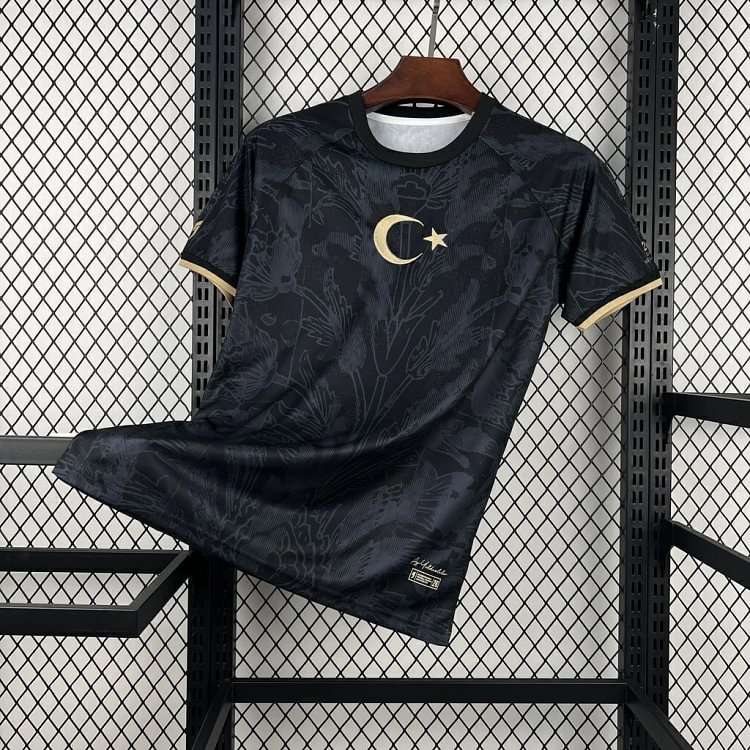 【S~4XL】Turkey 2026 World Cup Special Edition Jersey - Black