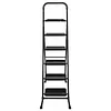 [US Local Warehouse] 5 Step Ladder w/ Wide Anti-Slip Pedal Support 330lbs Folding Step Stool for Home