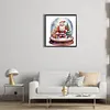 5D DIY Full Round Drill Diamond Painting Santa Claus Crystal Ball Home Decor