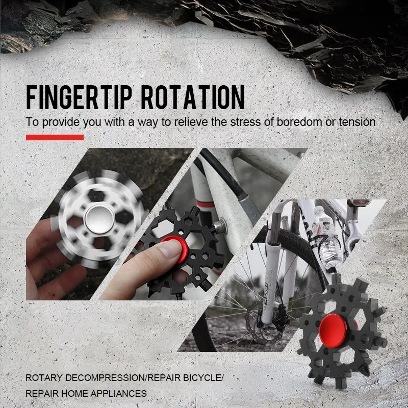 SAKER&reg; 23-in-1 Snowflake Multitool
