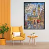 >SALE<Full Cross Stitch 11CT Cotton Thread Big Ben Printed Embroidery Kits (60x80cm)