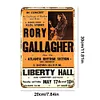 Rory Gallagher - Panneaux en &eacute;tain m&eacute;tallique(20*30cm/30*40cm) - Musique