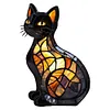 Dog Lamp Dog Series Art Night Light Stained Resin Dog Desk Lamp Home Decor