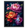 Peony - 9CT Partial Beaded Cross Stitch Kit(39x53cm)