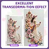 Diamond Painting-DIY Crystal Rhinestone Castle and Girl(40x70cm)