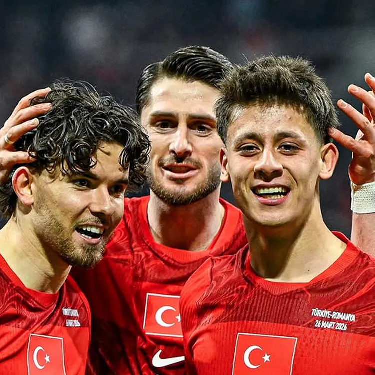 【S~4XL】Turkey 2026 World Cup Home Jersey - T&uuml;rkiye vs. Romania Final Jersey
