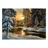 Sunrise-14CT Counted Cross Stitch Kit(50*40cm)