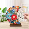 (US Local)Wooden Special Shaped DIY Diamond Painting Moon Perpetual Calendar Decor Kits
