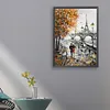 Paris Street-Paint by Numbers Acrylic Painting 30*40CM