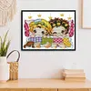 Sleep in Row-14CT Stamped Cross Stitch Kit(23*21cm)