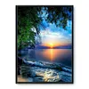 Beach-11CT Stamped Cross Stitch Kit(36x46cm)