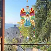 DIY Double-Sided Crystal Diamond Painting Ornaments Suncatcher Hanging Kit