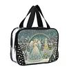 DIY Diamond Art Rhinestone Makeup Bag Crystal Transparent PVC Storage Pack Kit