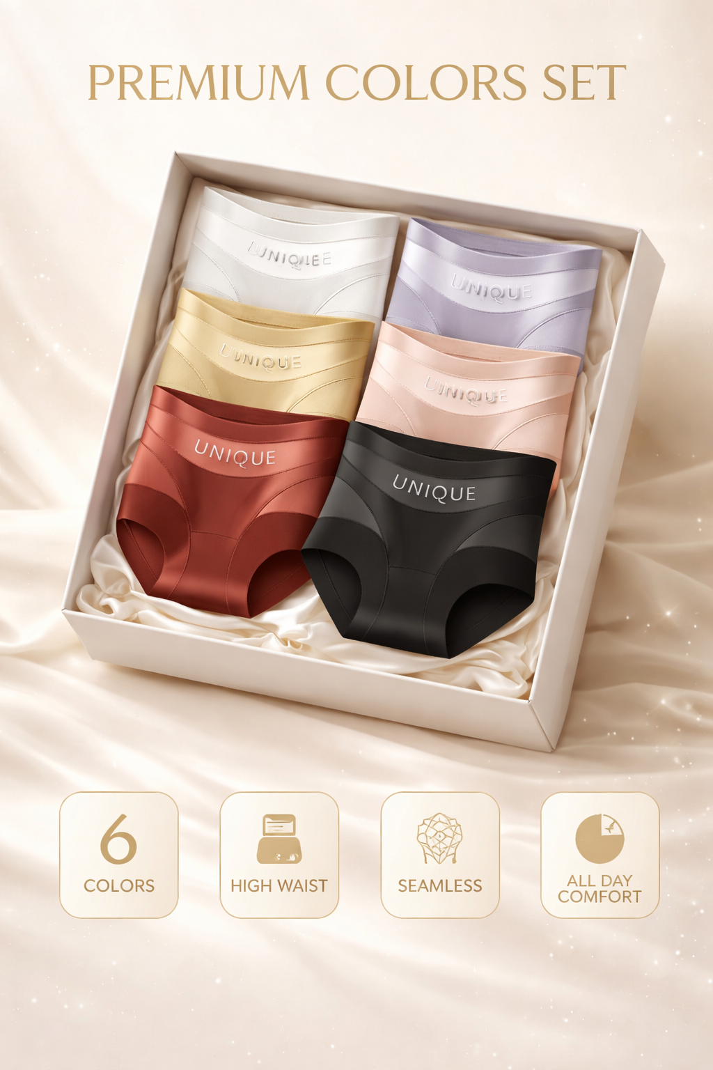 Women&rsquo;s High-Waisted Tummy Control Seamless Boyshorts