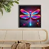 Diamond Painting -DIY Round Drill Colorful Dragonfly(40*40CM)