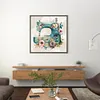 Sewing Machine - Paint by Numbers Acrylic Painting 20*20CM(HOT)