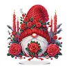 Acrylic Special Shape Flower Cake Desktop Diamond Art Kits for Home Office Decor