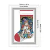 Carol Stocking -16CT Stamped Cross Stitch Kit(30*44cm)