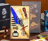 Mechanical quill pen stationery literary retro wax seal set