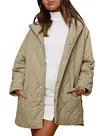 Women's Winter Thicken Casual Lightweight Hooded Down Jacket