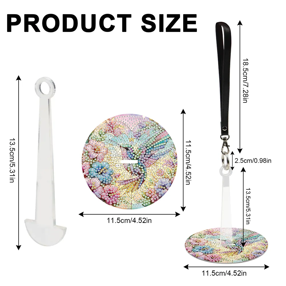 DIY 5D Diamond Painting Kit Wrist Yarn Holder Diamond Art Yarn Holder (Bird A)