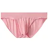 Men's Low Rise Sexy Threaded U-Shaped Breathable Briefs