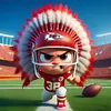 (Multi-Style) Football-11CT Stamped Cross Stitch 40*40cm