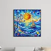 Diamond Painting-DIY Full Round Drill Ocean Sailing(40x40cm)