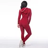 Women Sports Running Solid Playsuit Romper Gym Jogging Tracksuit Trouser