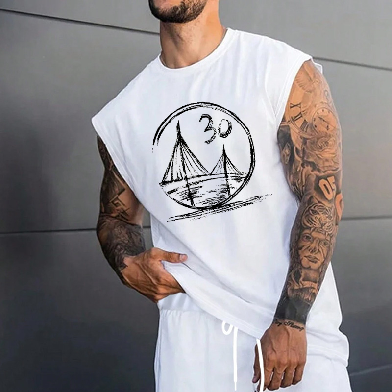 Men's Basketball Sports Vest Casual Tank Top - Helixace