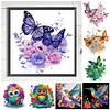 (Multi-Style)Animal-Partial Special Shaped Diamond Painting 30*30CM