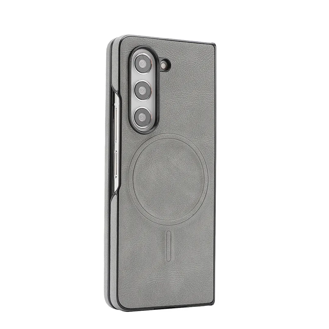 Suitable For Samsung Z Fold7 Wireless Charging Phone Case Z Filp7 2-In-1 Magsafe Magnetic Card Holder
