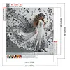 Belle jupe fille-ronde drill diamond painting-40*40cm