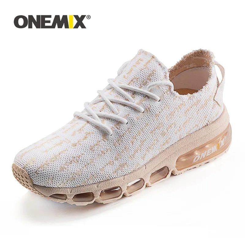 ONEMIX 2020 hot sale Summer Men Running Shoes Sports Sneakers Cushion Breathable Outdoor Air Trainers Men Walking Tennis Shoes