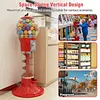 [US Local Warehouse] Vending Gumball Machine  Operated Capsule Toys Rotating Gachapon Twister