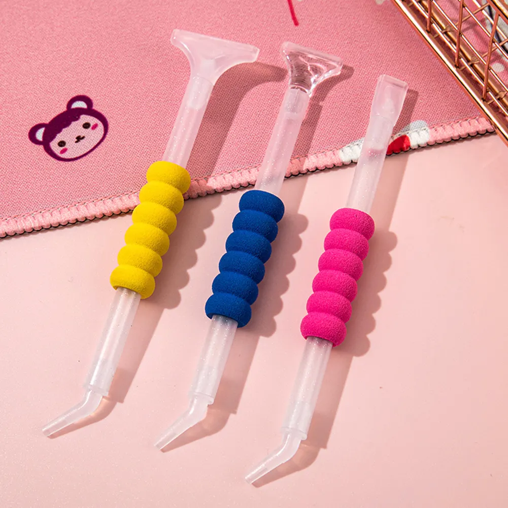 Anti-fatigue Elbow Point Drill Pen DIY Stick Bead Tool for Diamond Painting(Color randomly)