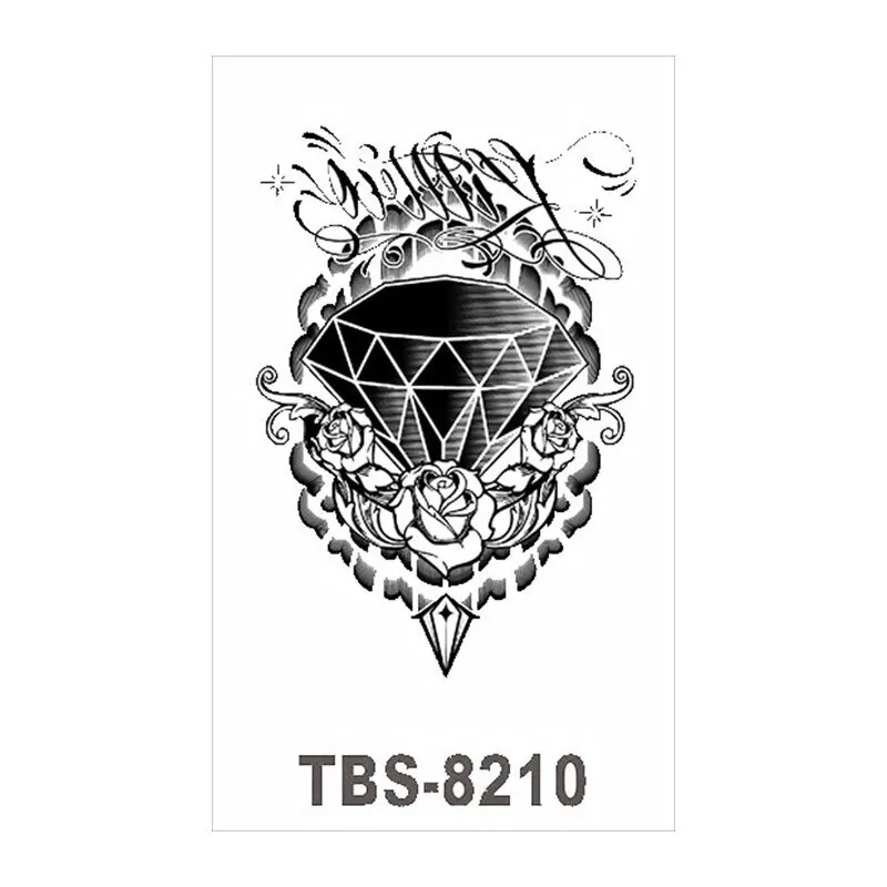 Waterproof Temporary Tattoo Stickers Wolf Fox Tattoo Chest Stickers Leg Arm Tatoo Man Woman Fake Tattoo Art Fashion Body Jewelry