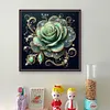 (Multi Style)Flowers-Full Embroidery 3 Strands 11CT Stamped Cross Stitch-40*40CM