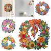 DIY Diamond Painting Crystal Rhinestone Wreath Kits