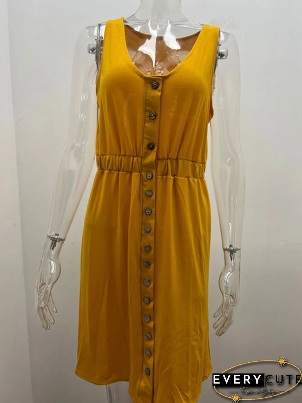 Dress Spring Summer New Solid Sexy Off-the-shoulder High Waist Sleeveless Tank Casual Midi Women Plus Size Streetwear Sundress