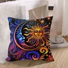 Sun And Moon Chart-Pillow Case-3 Strands 11CT Stamped Cross Stitch-45*45CM