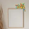(US Local)Parrot Wooden Diamond Painting Door Topper Right Angle Sign for Party (Right)